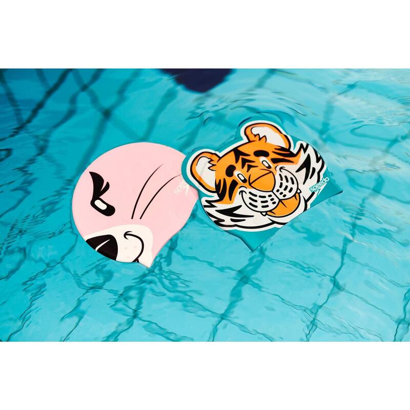 Casca inot copii Speedo Printed Character roz/negru