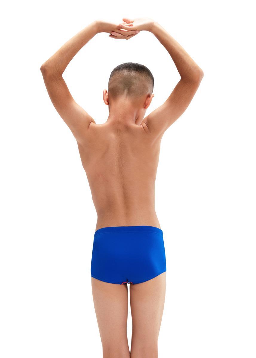 Maiô Speedo Club Training Placement Digital Vback - Azul/Rosa - Tamanho 30 2/6
