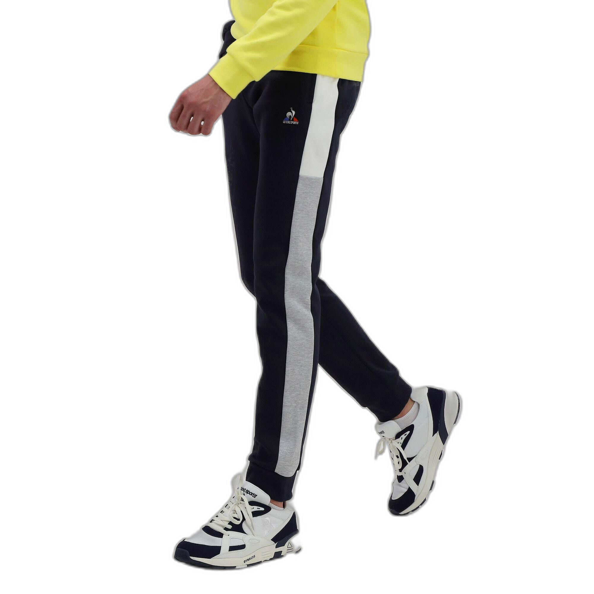 Pantaloni Le Coq Sportif Saison 2 Pant Slim Blu Adulto 5/5