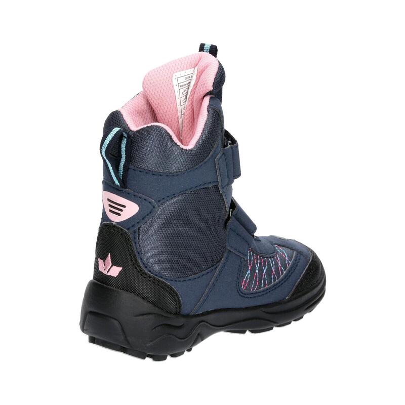 Winterstiefel blau wasserdicht Mädchen Snowboot Maline V Blinky