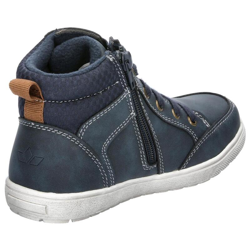 Winterstiefel blau wasserdicht Jungen Freizeitstiefel Marlo