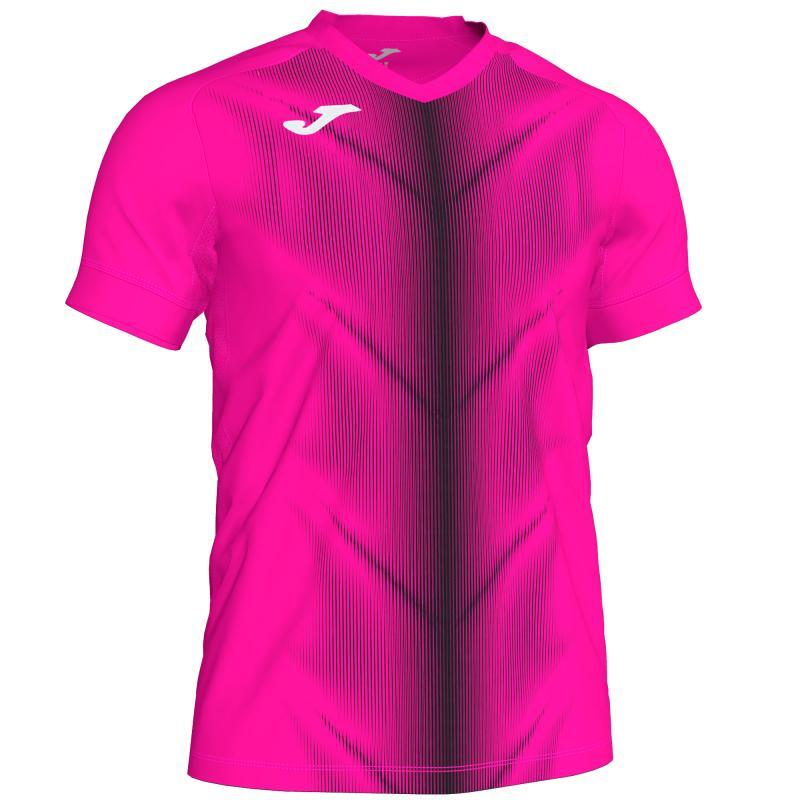 Tricou alergare Joma Olimpia, Roz fluo, XS