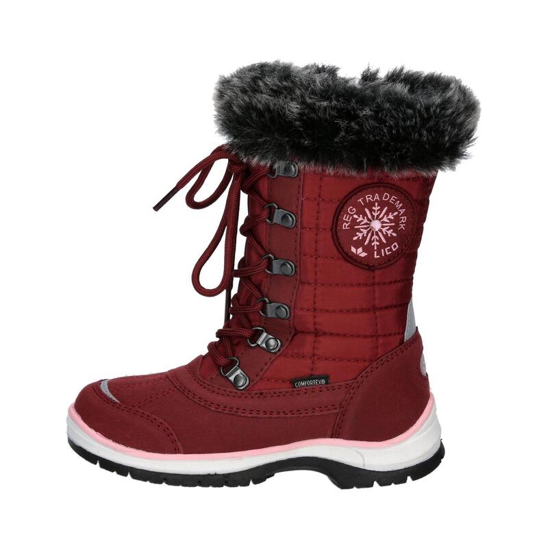 Bateaux d’hiver Rouge waterproof Filles Lillesand