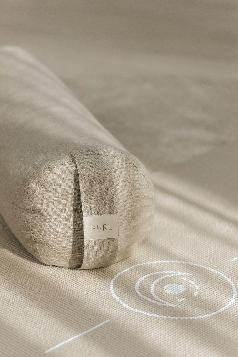 Bolster eco hennep rond - Pure 4/5