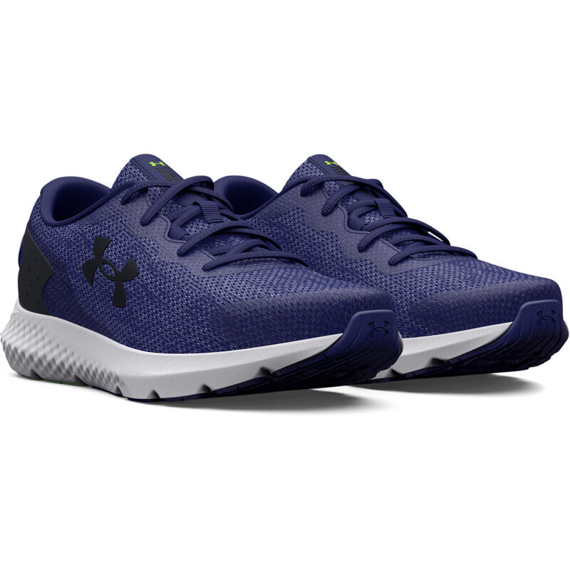 Pantofi sport barbati Under Armour UA Charged Rogue 3 Knit, Albastru