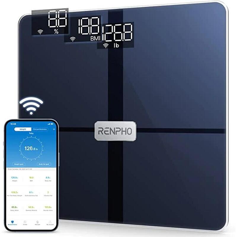 Elis Aspire｜ITO Coating Technology Smart Body Fat Scale - Black