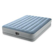 Queen Dura-Beam Comfort Airbed With Fastfill Usb Pump - Grey