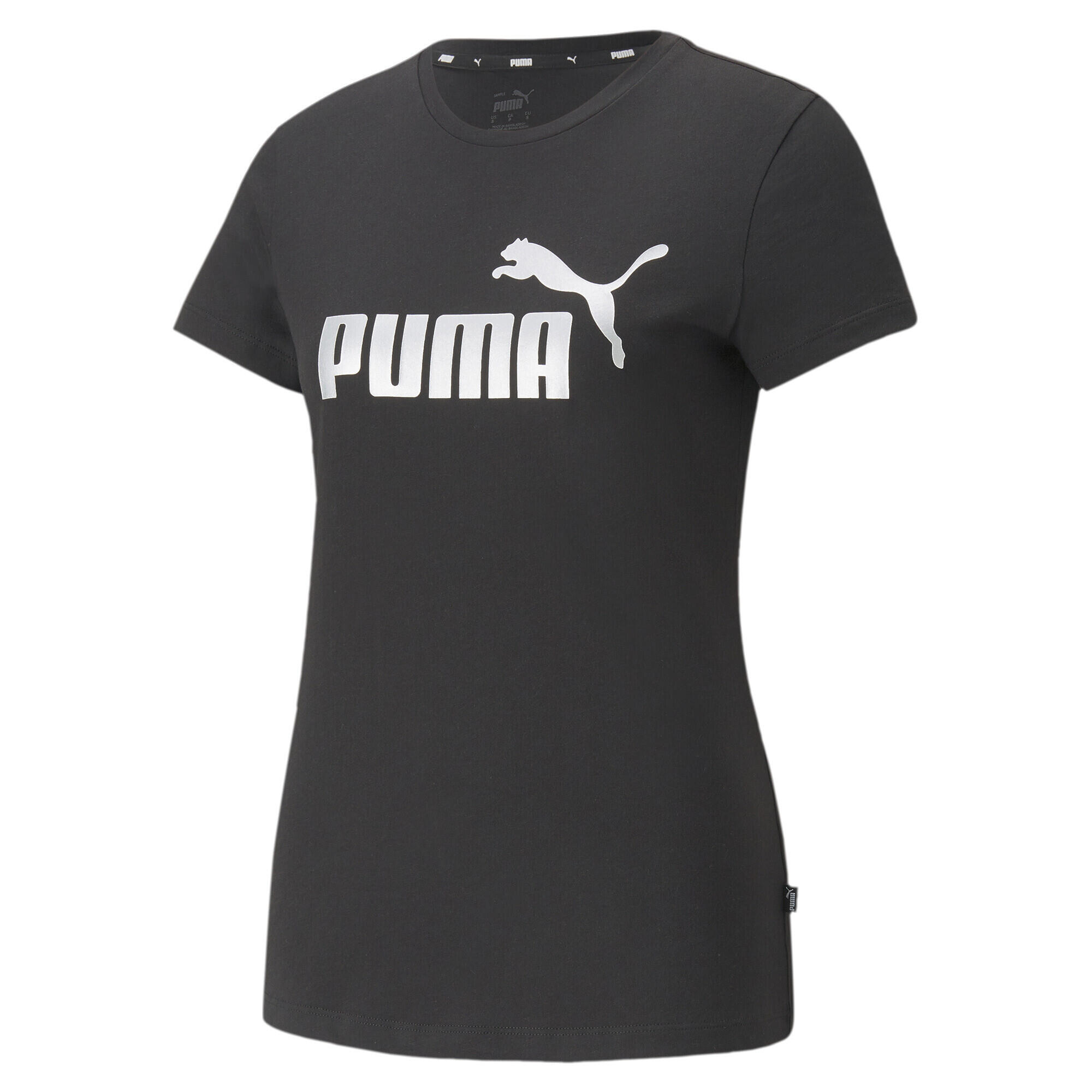 Koszulka Kobieta Puma Essentials+ Metallic czarny