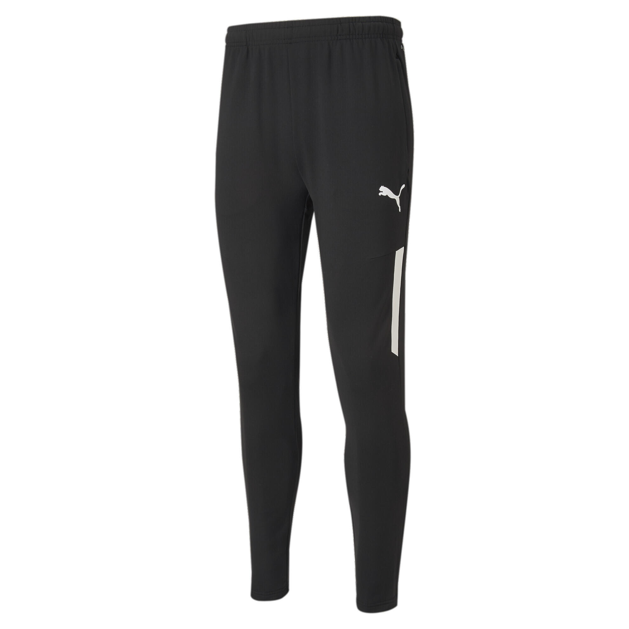 Puma - Pantalon De Football Teamliga Pro Homme Puma Black White - Pantalons - Blanc|noir - 38 S - Decathlon