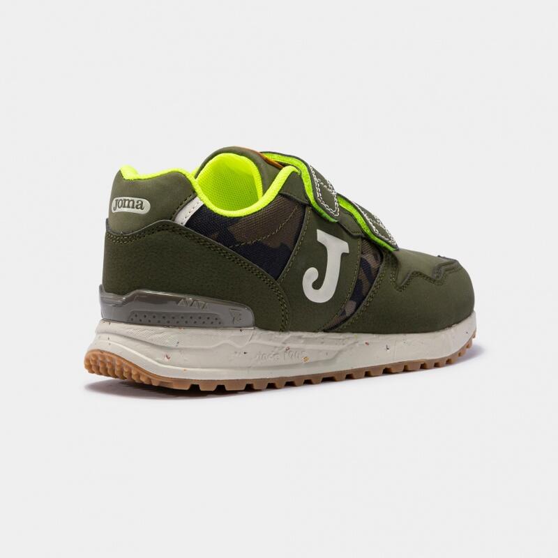 Pantofi sport juniori, Joma 200 JR, Khaki, 33