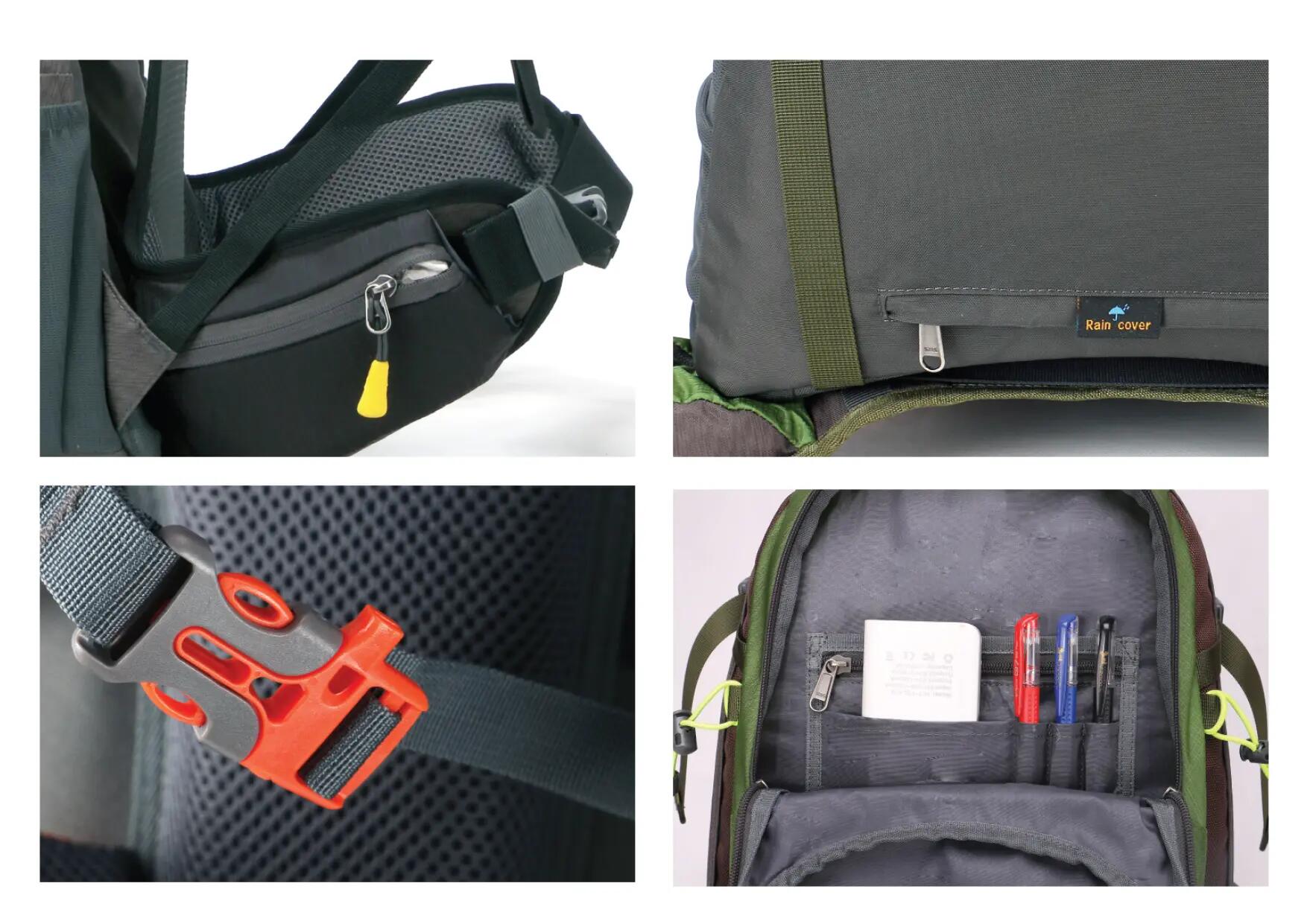 Rucsac drumeție MAUI & SONS 50L - Petrol 4/5