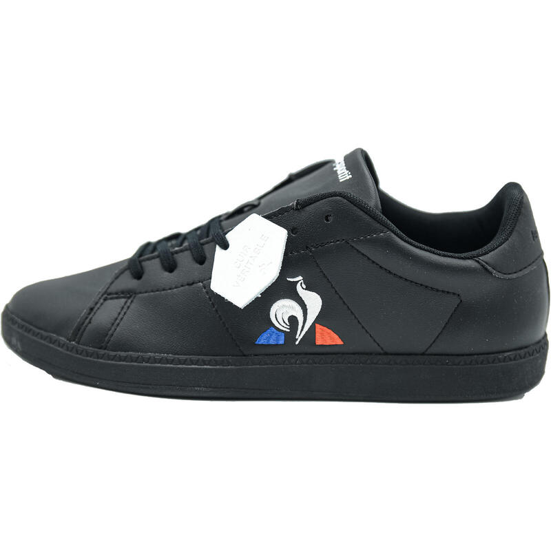 Pantofi sport unisex Le Coq Sportif Courtset Triple, Negru