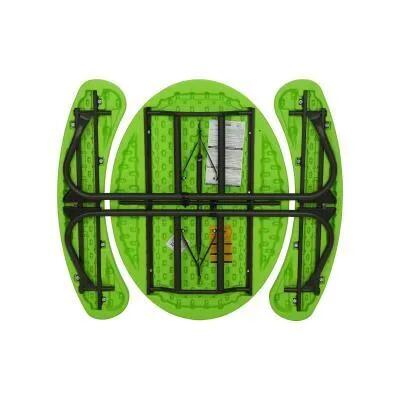 Masa de picnic ovala pentru copii Lifetime, verde, Verde, uni