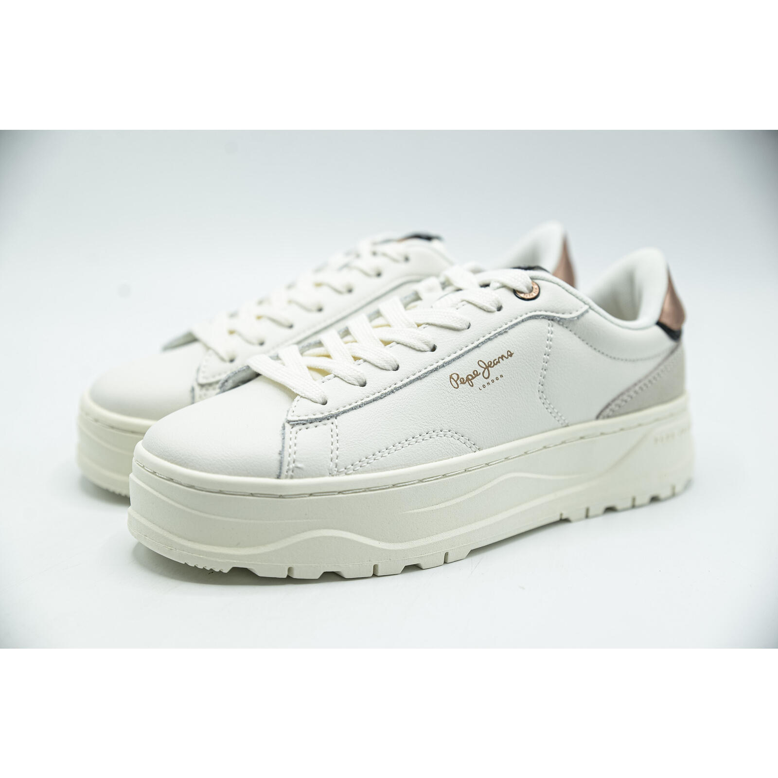 Scarpe da ginnastica Pepe Jeans Kore Smart, Bianca, Donne 3/5