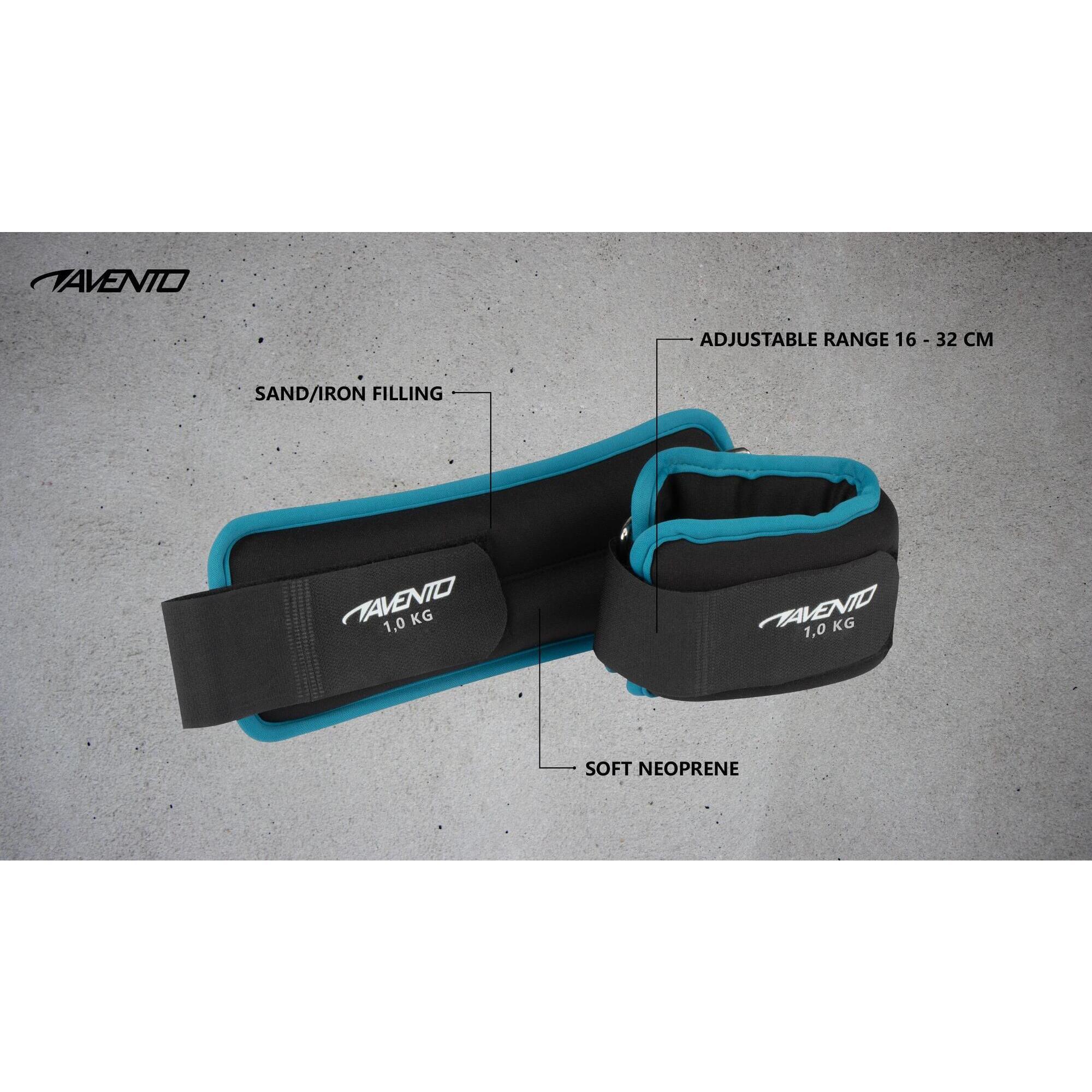 Poids Cheville/Poignet 1-10kg Par Paire - Néoprene Confortable, Réglable Pour Fitness, Course