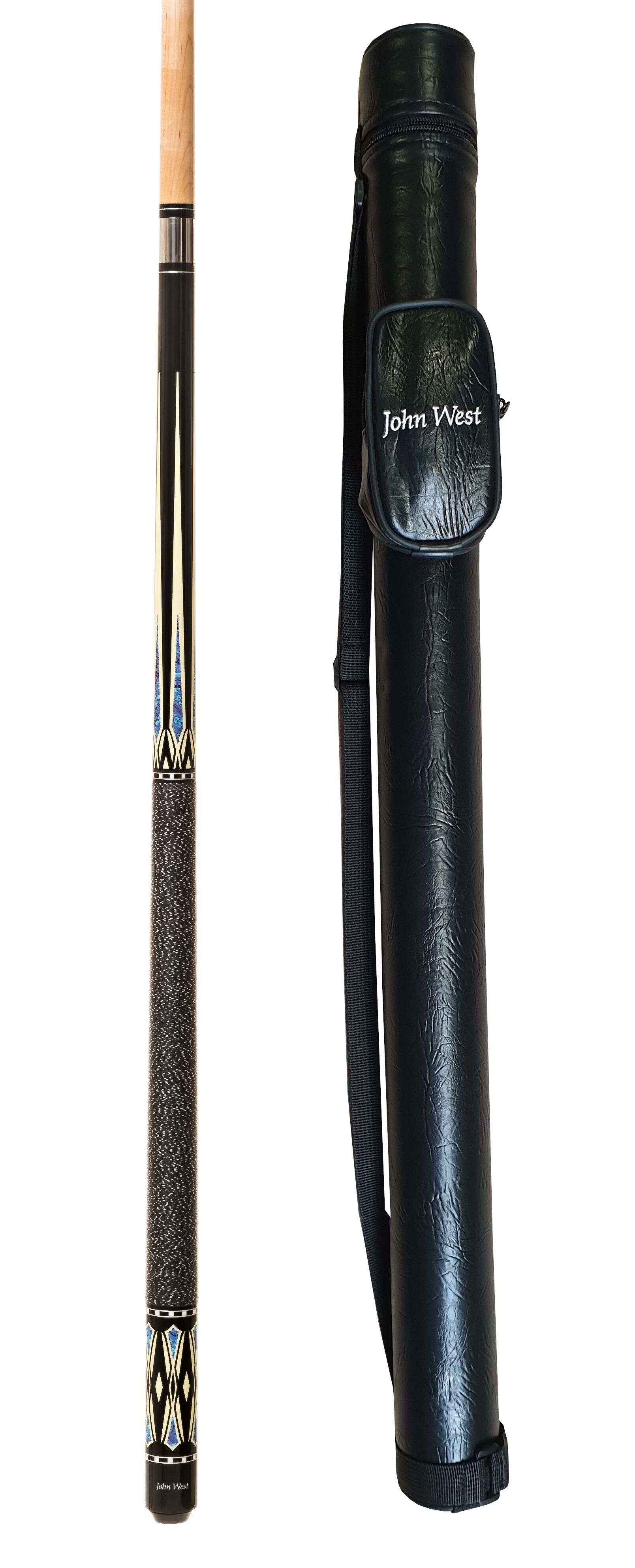 JOHN WEST John West Billard Profi Set - Profi Pool Billardqueue + Köcher + Gewindeschutz