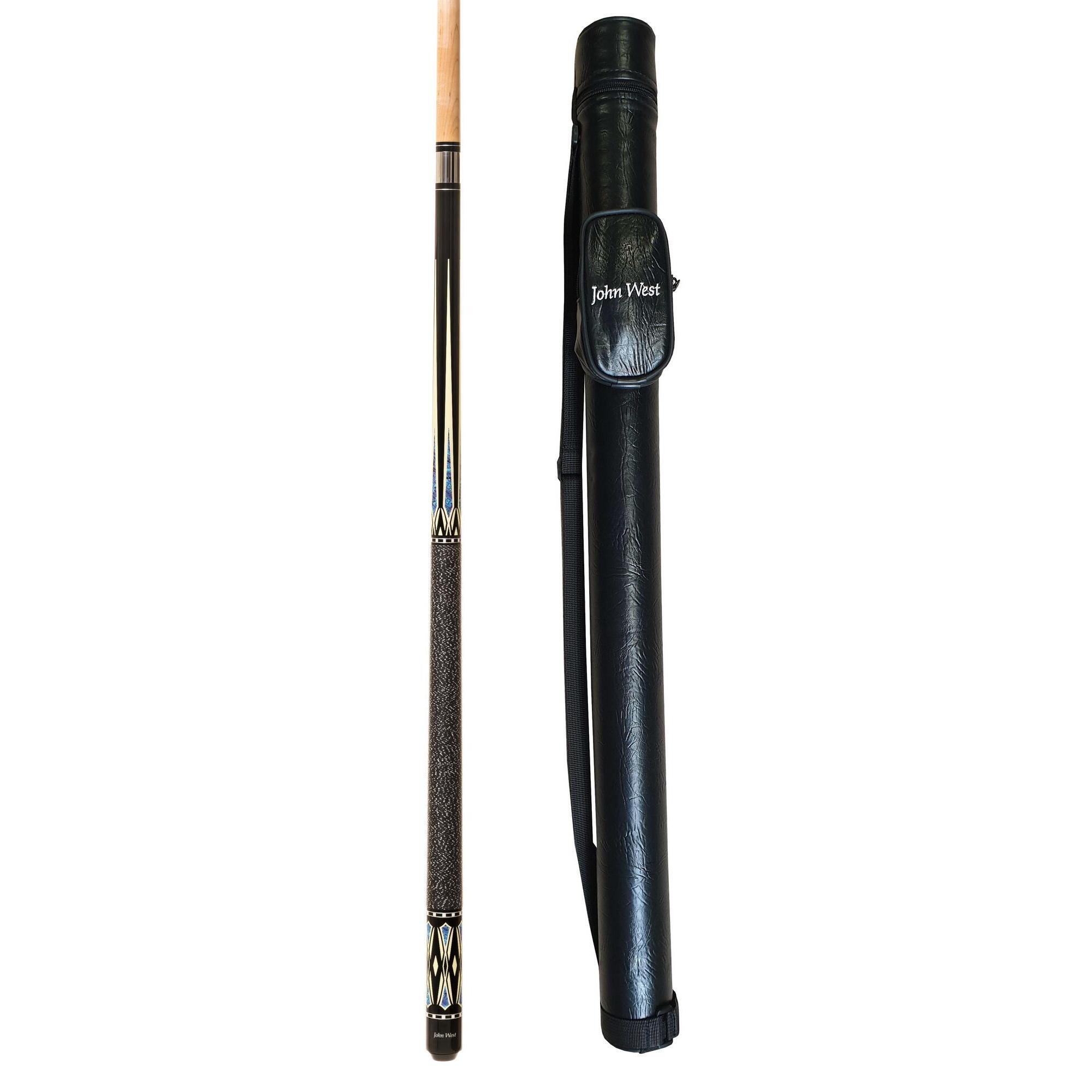 John West - John West Billard Profi Set - Queue De Billard Carquois Protection De Filetage - Queue De Billard - Noir - No Size - Decathlon