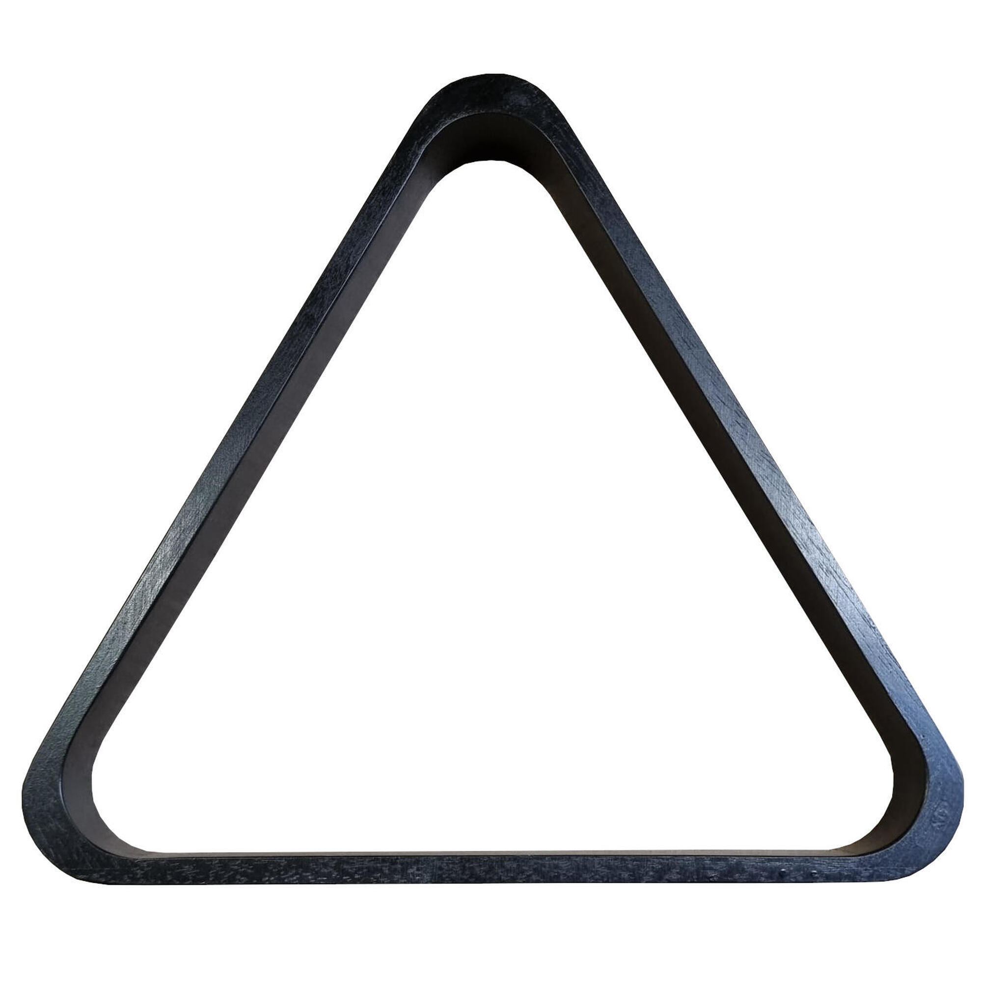 John West - John West Triangle Pour Billes De Billard 57 Mm Bois Noir - Triangle De Billard - Noir - No Size - Decathlon