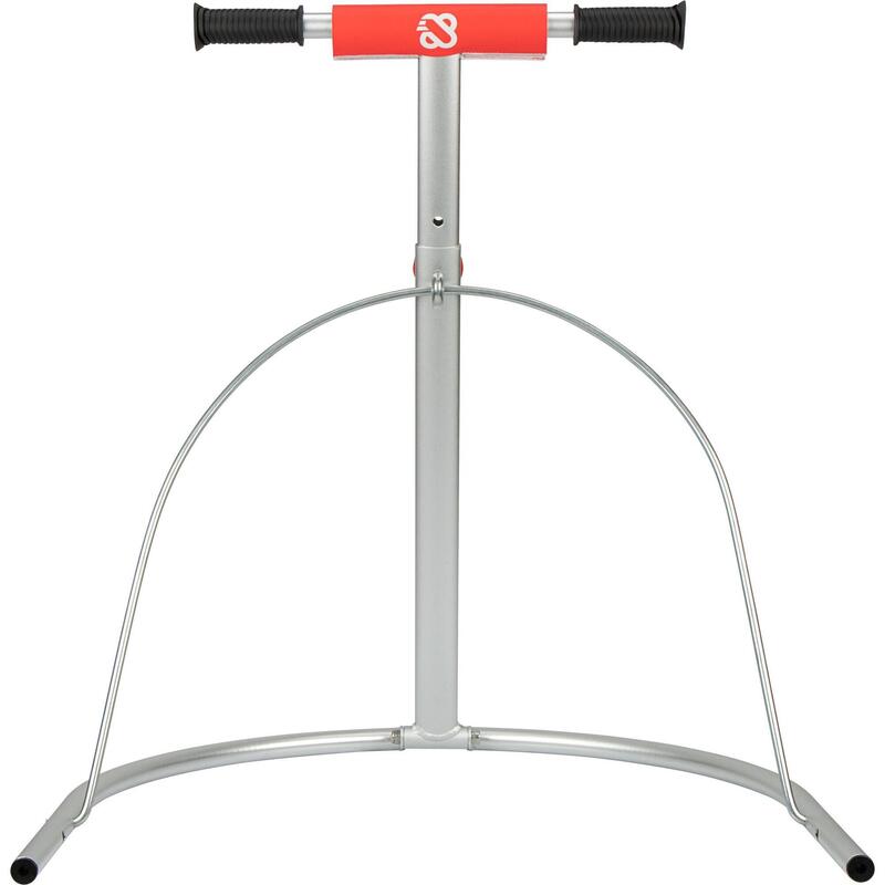 Dispozitiv ajutor patinaj pliabil din aluminiu, gri, reglabil 62–92 cm