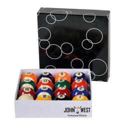 Boule de billard John West Pool 57 mm