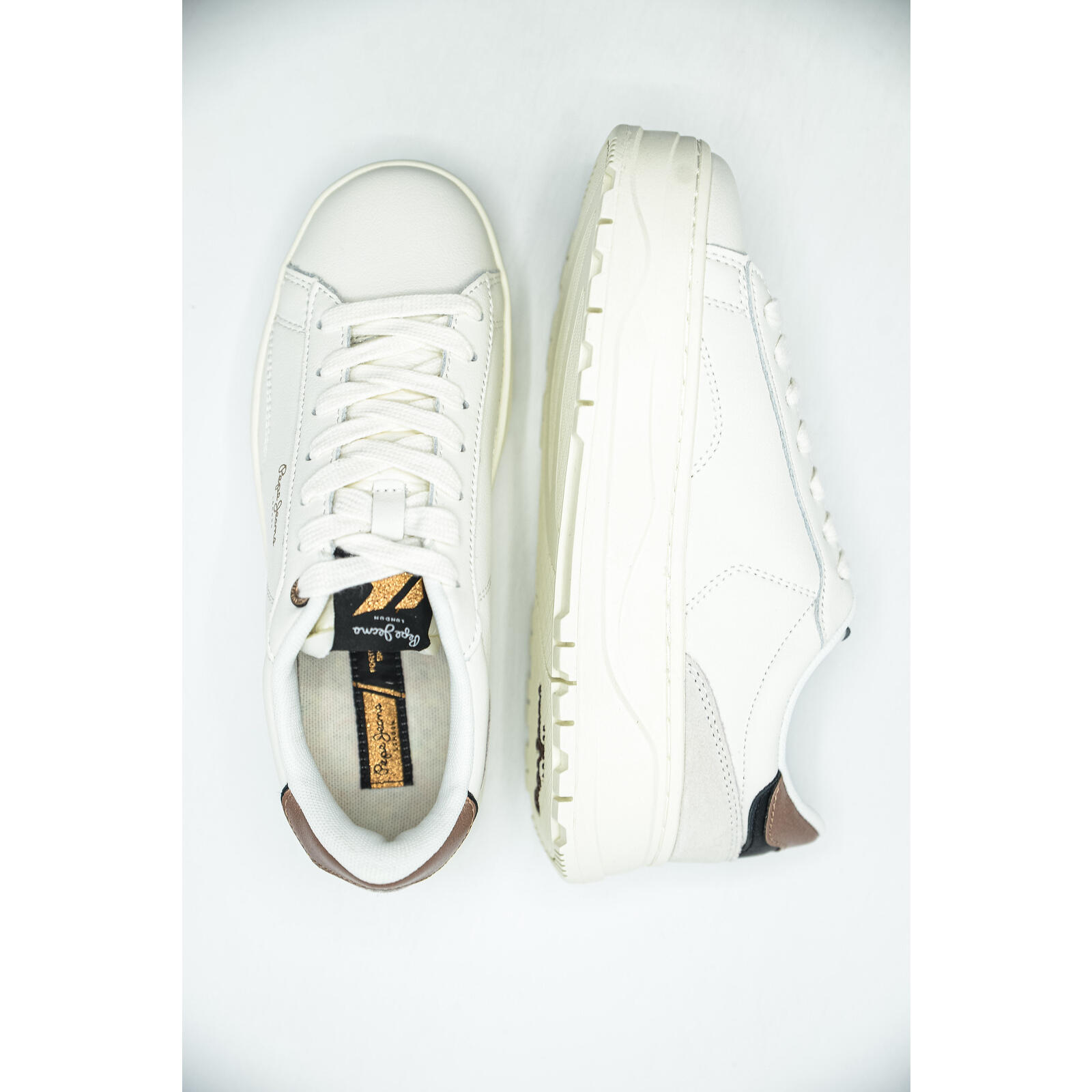 Scarpe da ginnastica Pepe Jeans Kore Smart, Bianca, Donne 2/5