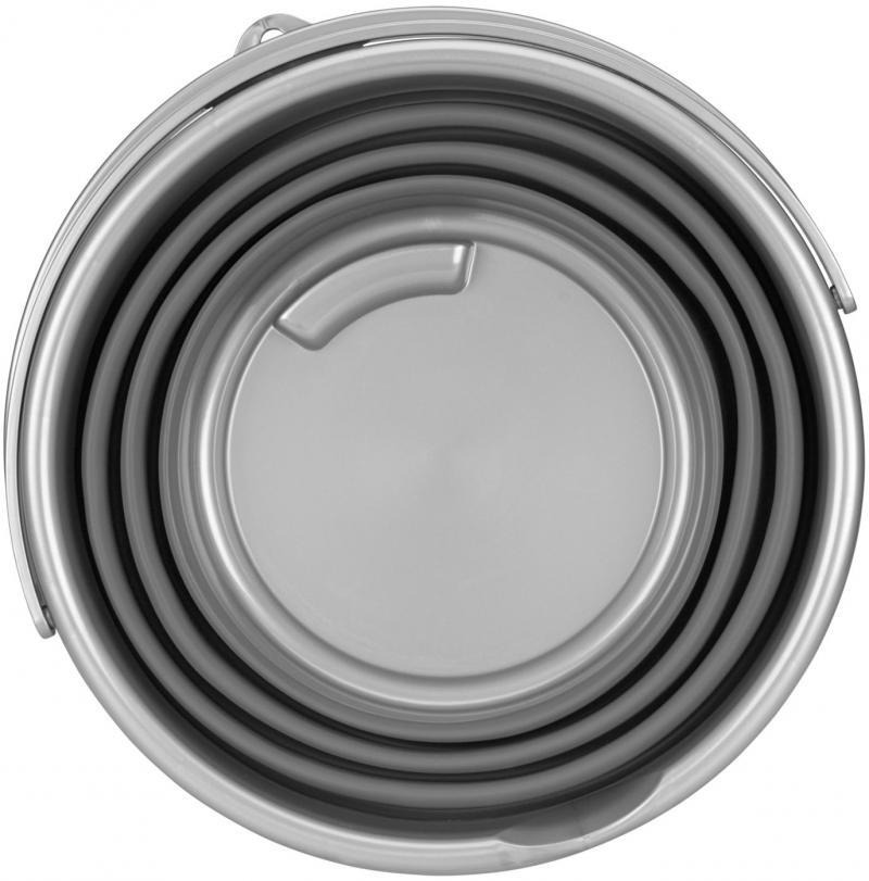Emmer Opvouwbaar 10 Liter - Antraciet 4/5