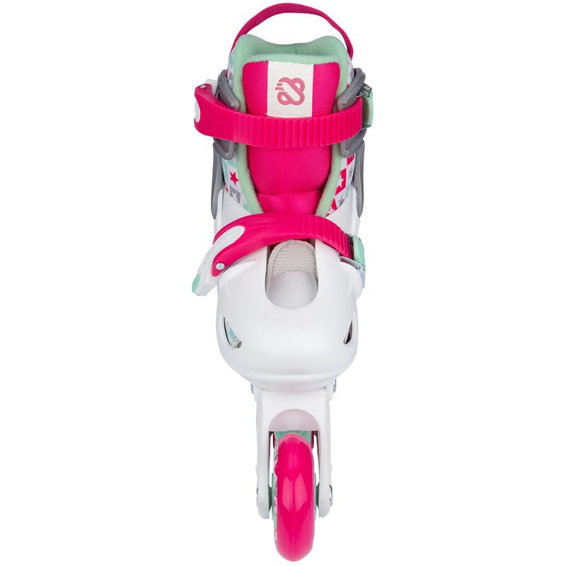 Patine reglabile Nijdam Traffic Racer, Multicolor, 29-32.