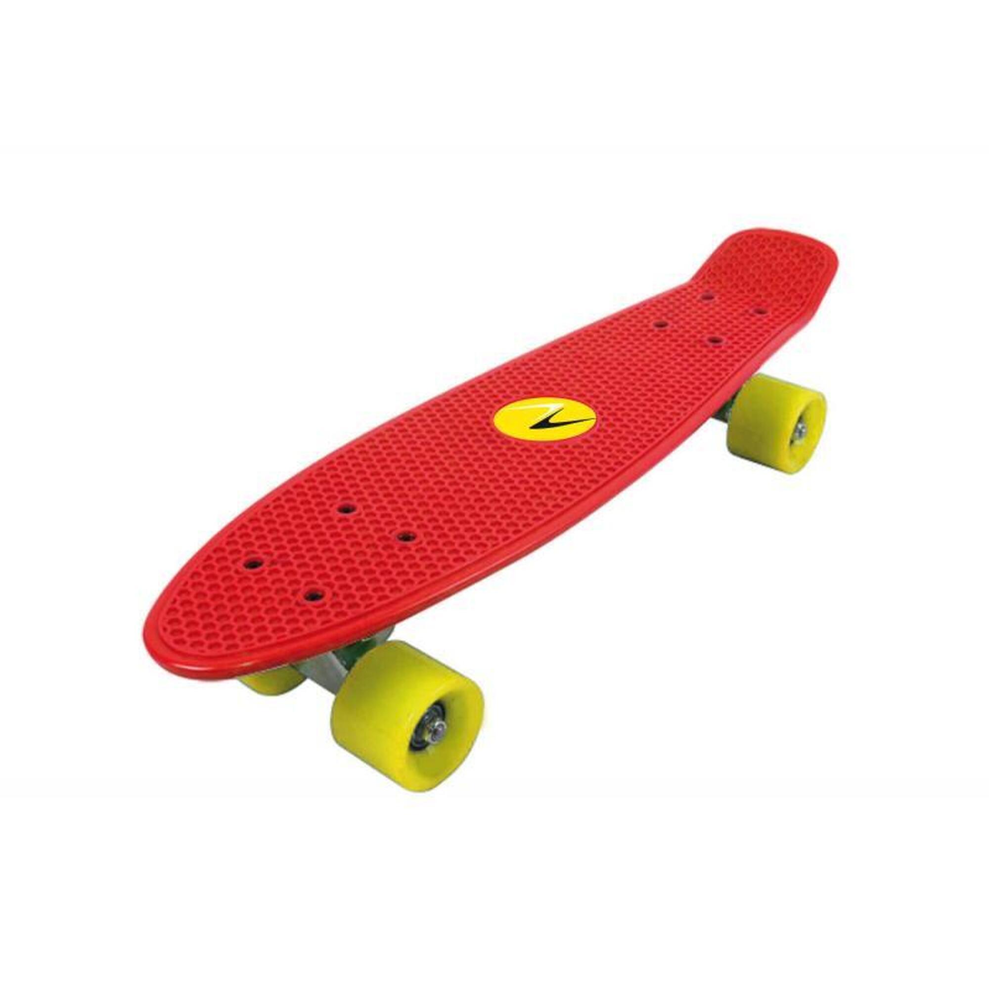 Skateboard Nextreme Penny Board Freedom, roșu, 57x15,2 cm