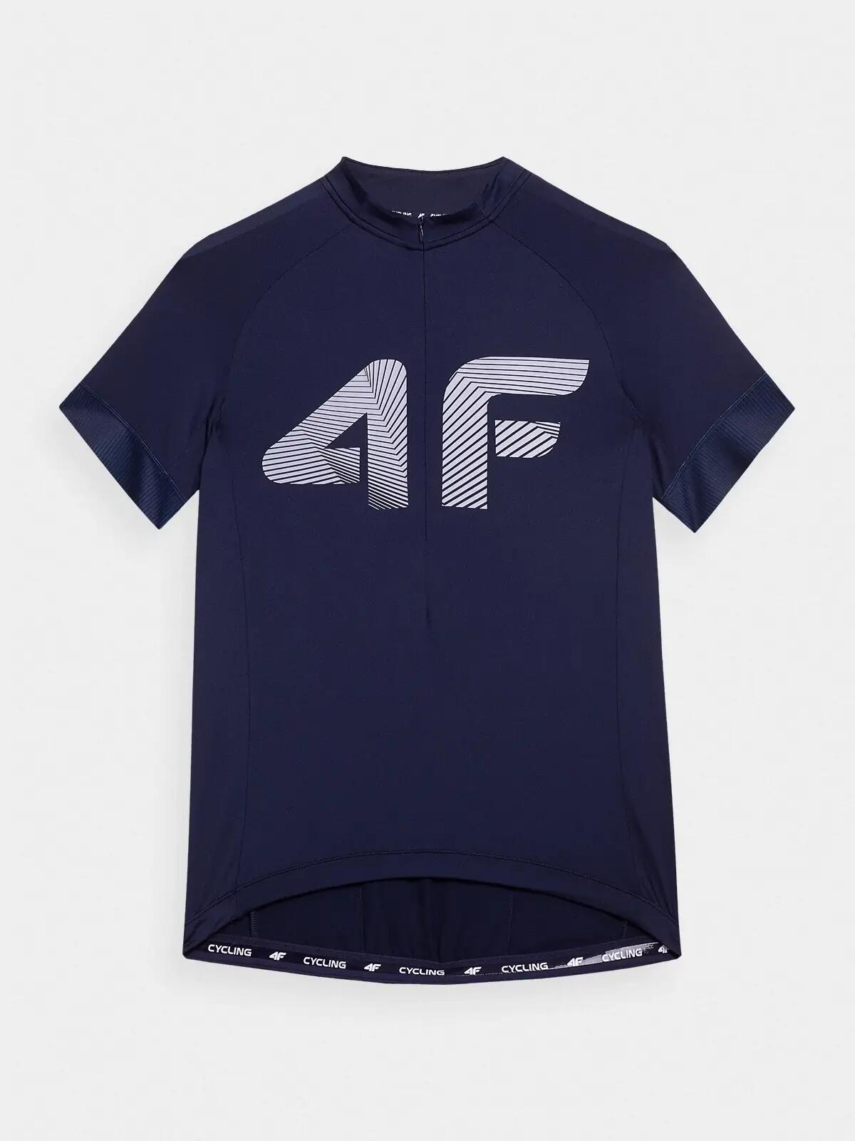 Tricou ciclism bărbați 4F, bleumarin, L 4/6