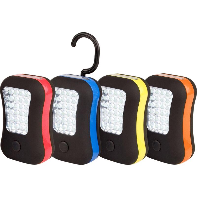 Lanterna Camping LED 2-in-1 Abbey Camp, negru/albastru