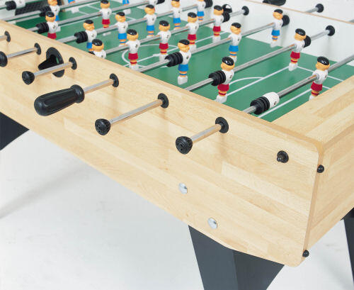 Calciobalilla F-20 da interno con gambe pieghevoli e aste uscenti 3/3