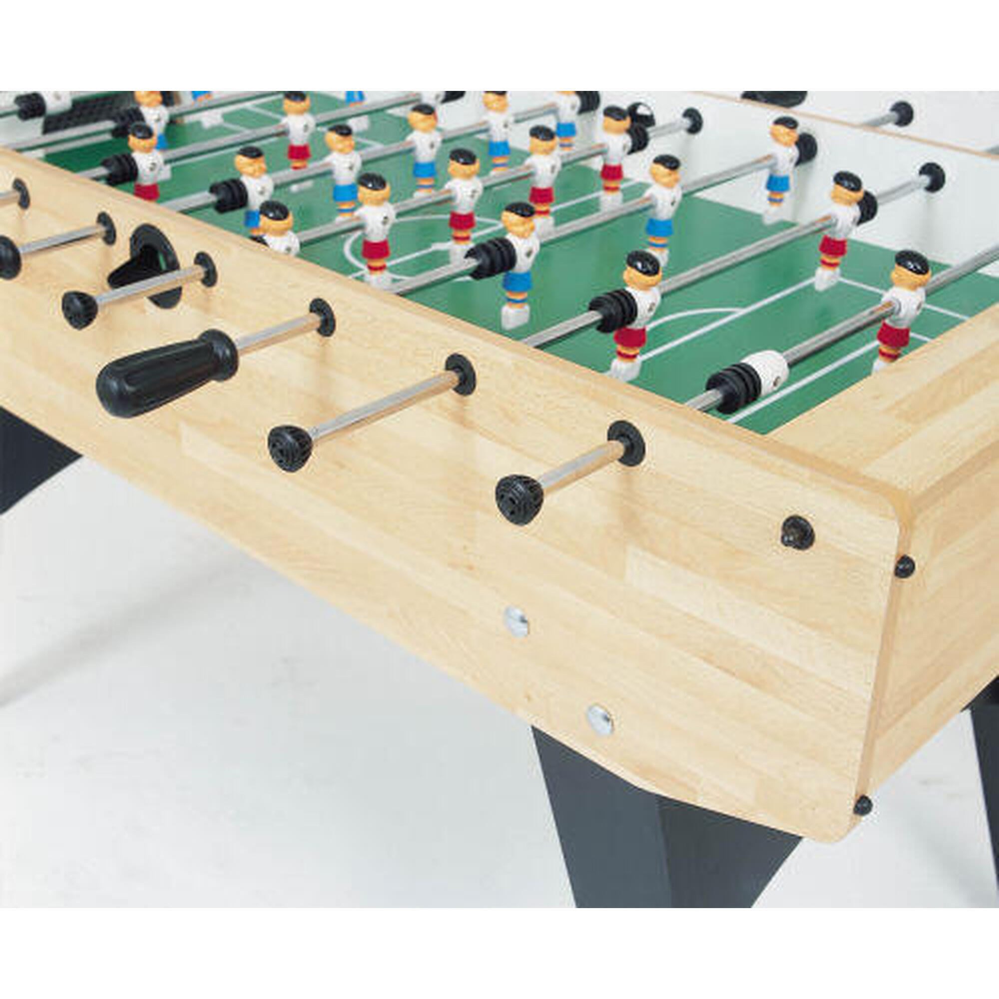 Masa de fotbal Garlando F-20, multicolor, picioare pliabile.