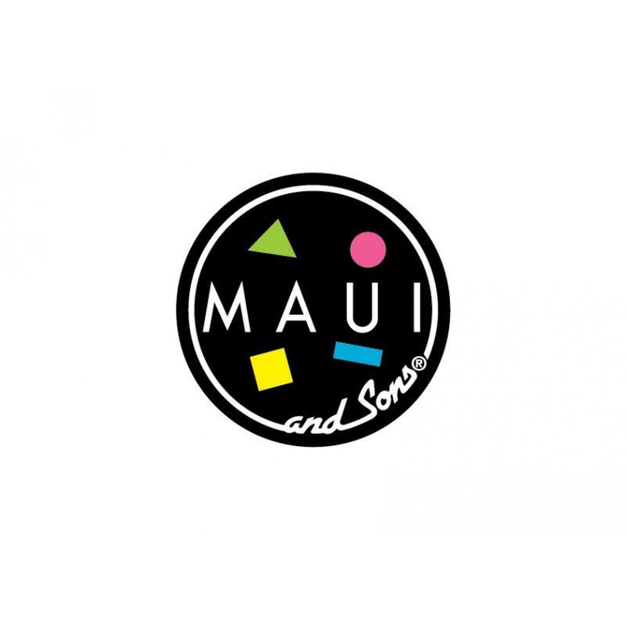 Cort plaja automat Maui and Sons, Uv30+, Multicolor, uni
