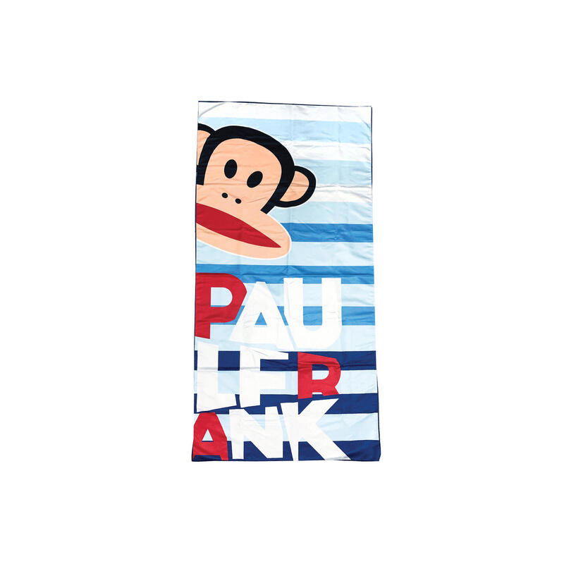 Prosop plajă microfibră Paul Frank, albastru, 180x90 cm
