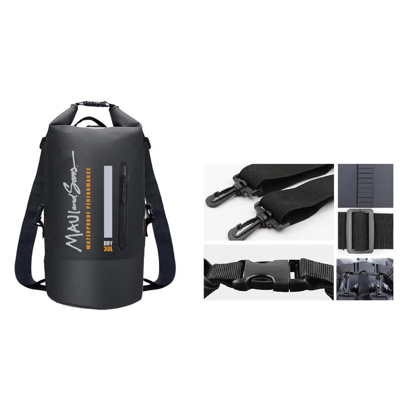 Rucsac Dry Maui&Sons, 30L, Negru