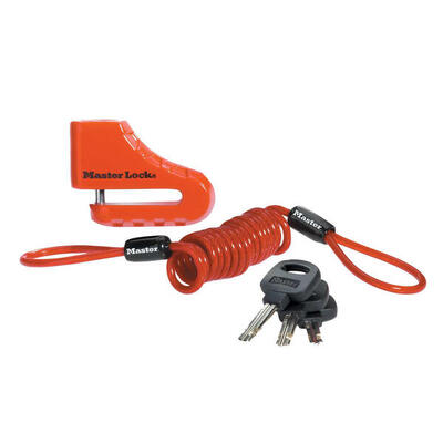 Schijfremslot motorfiets, 5 cm schijfrem, stalen beugel