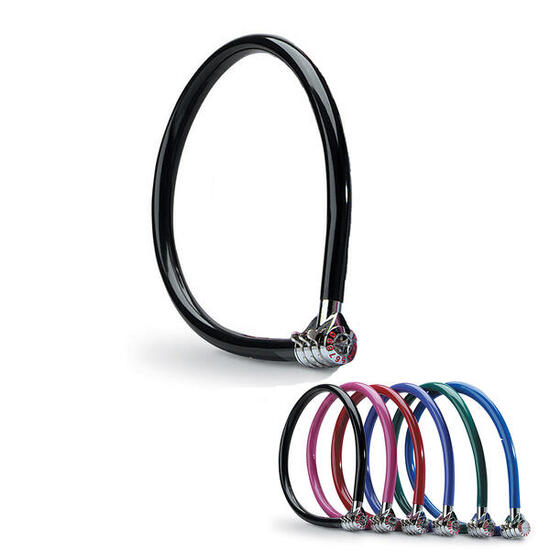 Bicicletta Lucchetto cavo Combinazione Esterno 55 cm x 06 cm