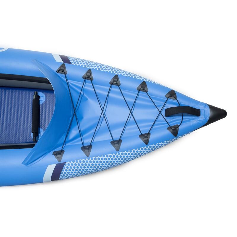 Kayak Gonflable Lotus 1 Place - Max 120kg - 310x85cm (10'2x33") - Bleu
