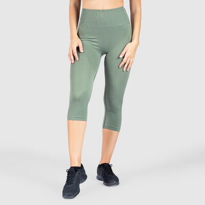 Damen Capri Leggings Bloom Olive