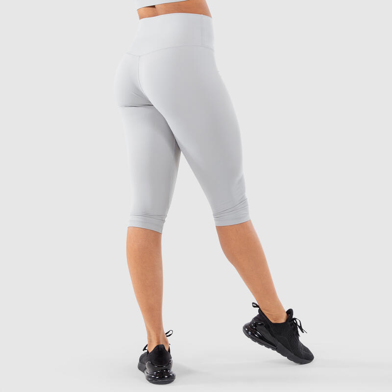 Damen Capri Leggings Advanced Affectionate Grau für Sport & Freizeit