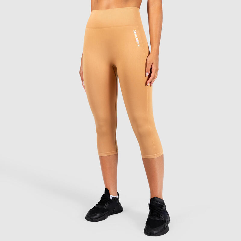 Damen Capri Leggings Janina Terakotta für Sport & Freizeit