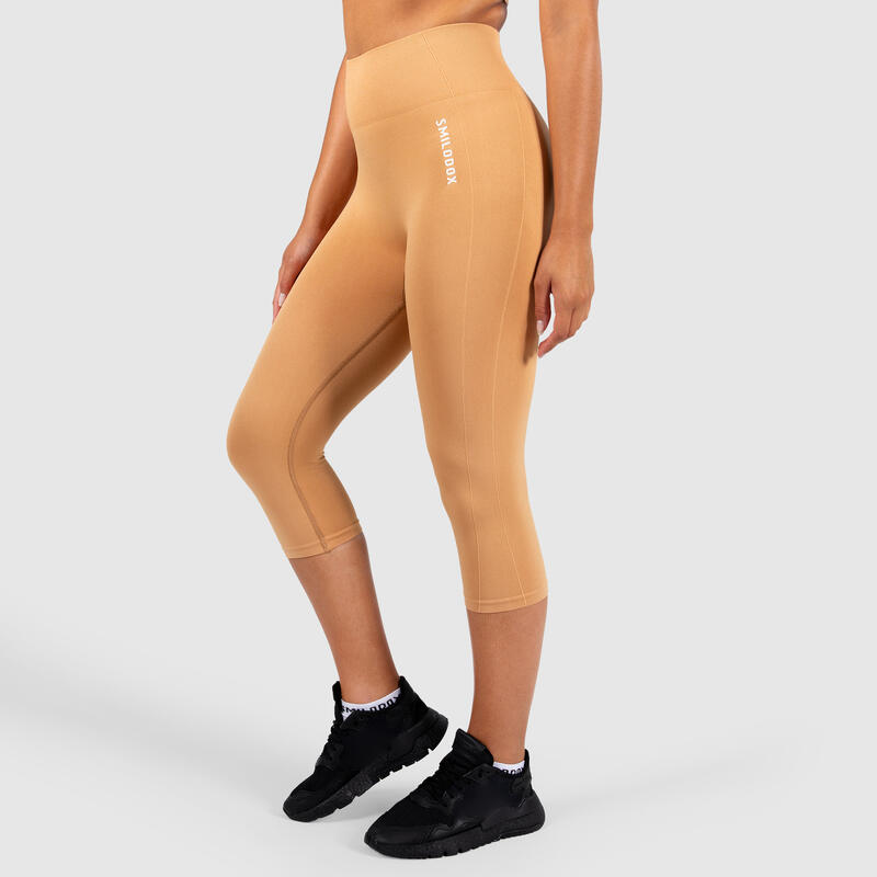 Damen Capri Leggings Janina Terakotta für Sport & Freizeit