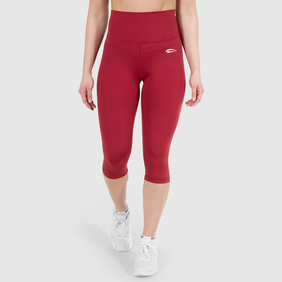 Damen Capri Leggings Advanced Affectionate Rot