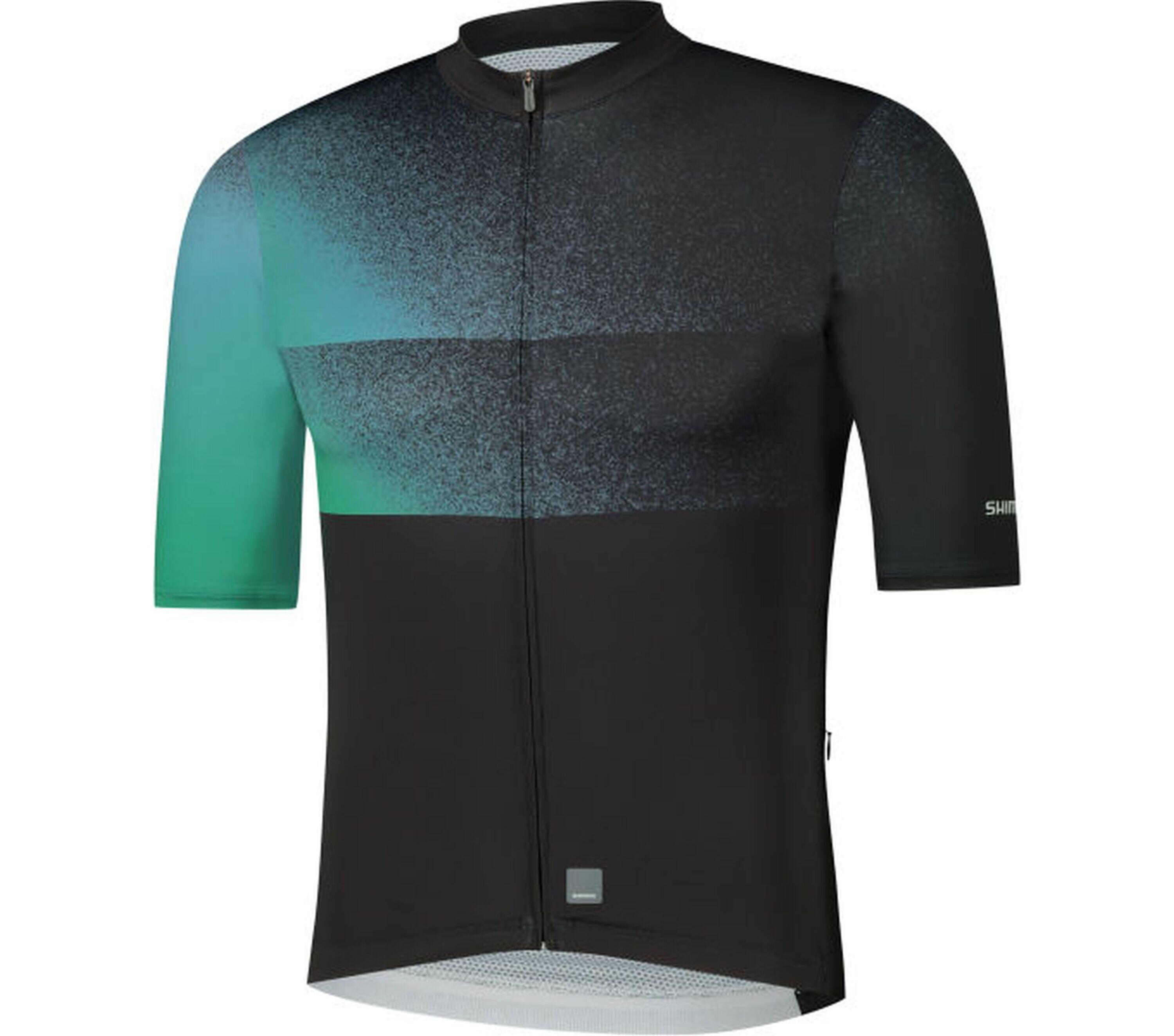 SHIMANO SHIMANO BREAKAWAY Korte Mouw Jersey, Groen