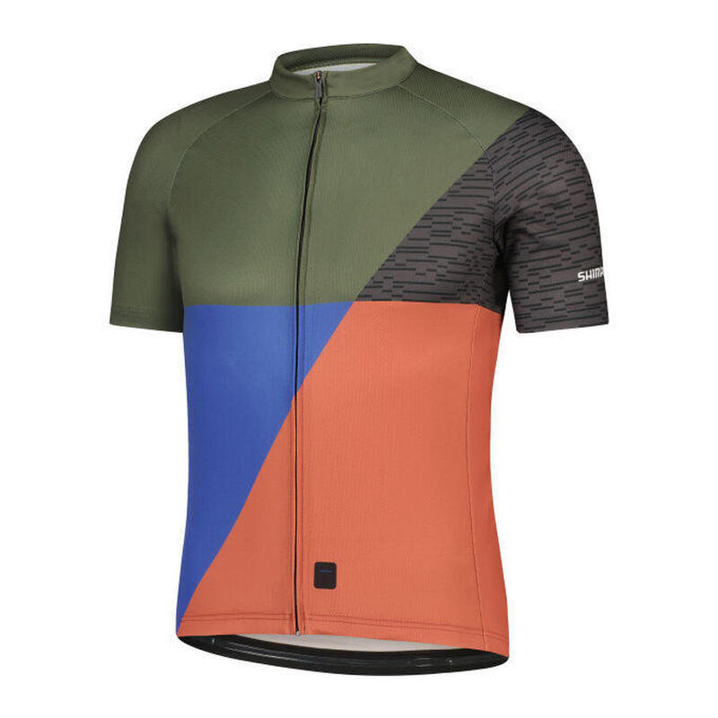 SHIMANO Maglia a maniche corte IRODORI, oliva calda