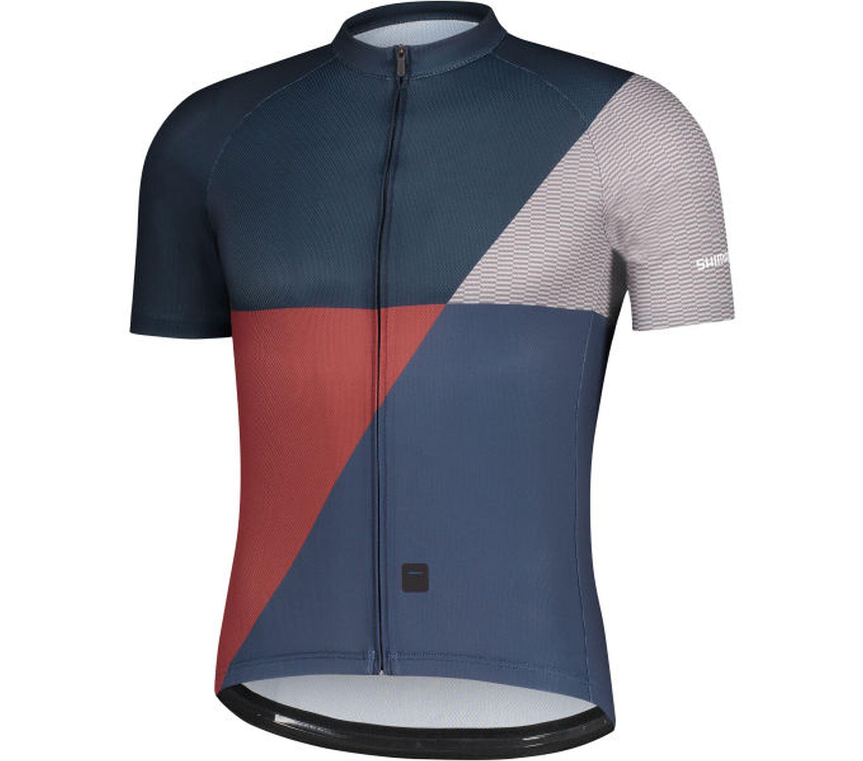 IRODORI Maillot à manches courtes, Bleu Indigo 1/1