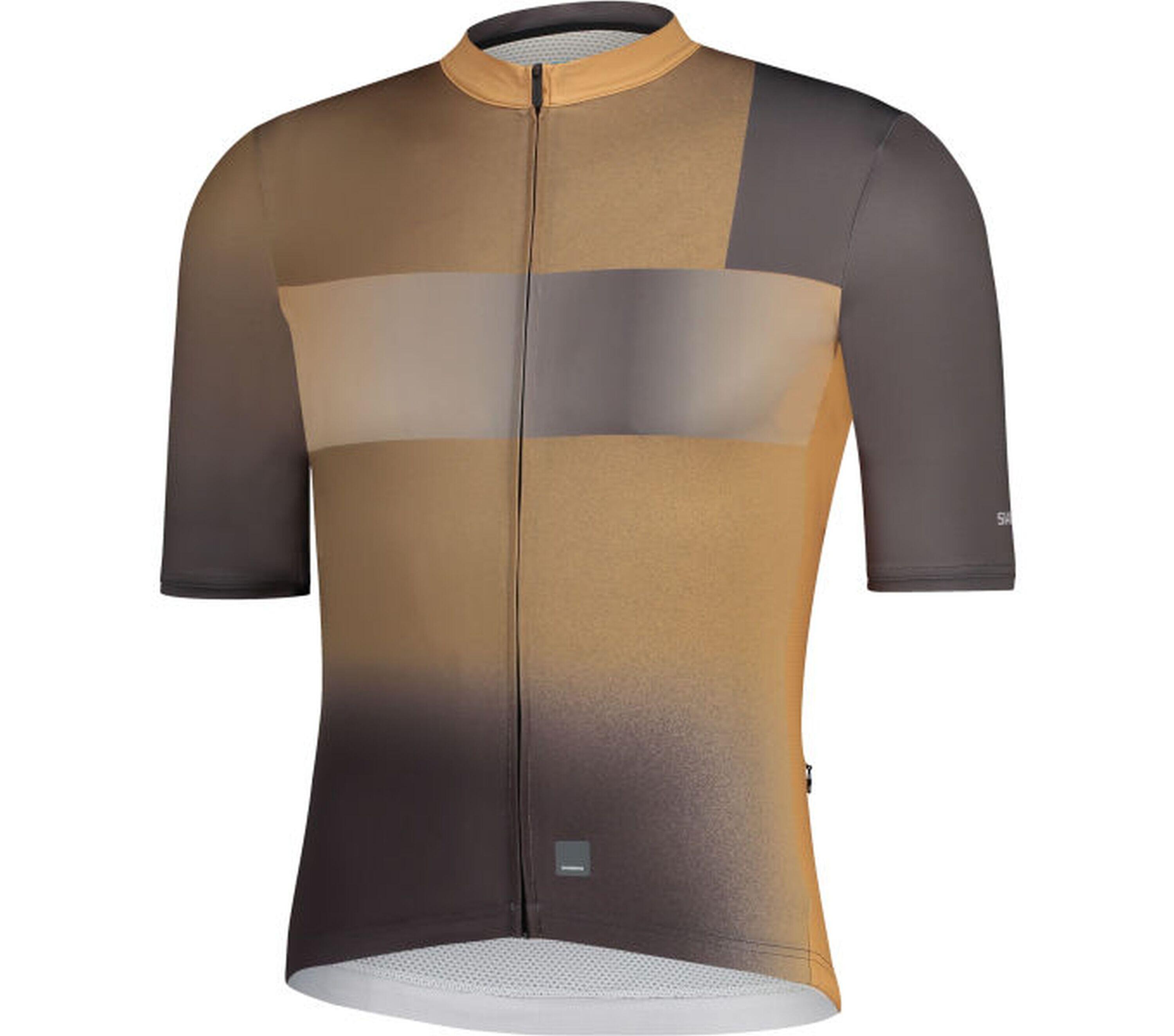 SHIMANO Maglia manica corta BREAKAWAY, oro bronzo