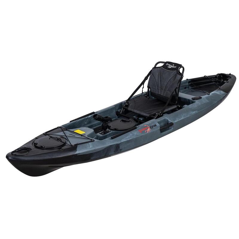Kajak jednoosobowy wędkarski stabilny do pływania Scorpio kayak Lagoon 10