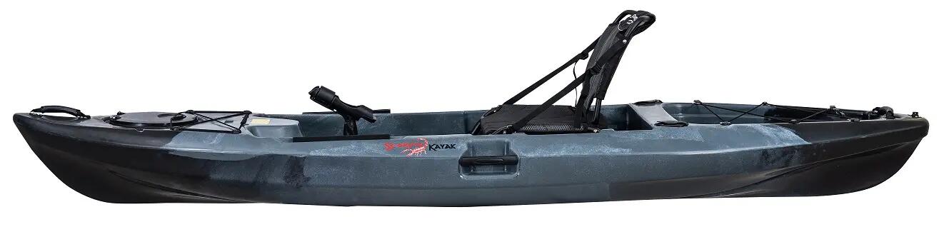 Kajak jednoosobowy wędkarski stabilny do pływania Scorpio kayak Lagoon 10 4/7