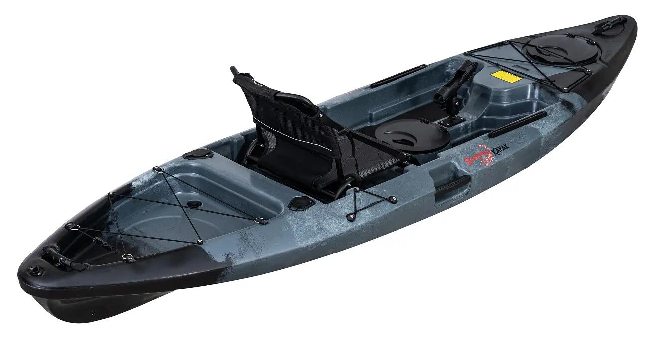 Kajak jednoosobowy wędkarski stabilny do pływania Scorpio kayak Lagoon 10 2/7
